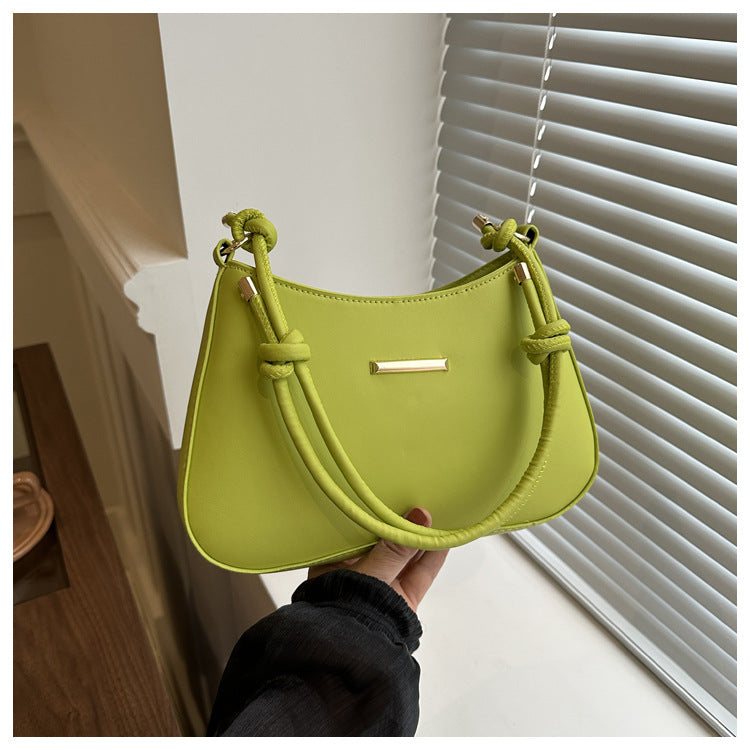 Women's High-end Hand-held Armpit Small Square Bag